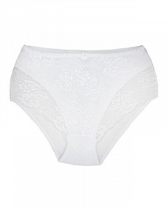 Женские трусы слипы с гипюром (большие размеры) ALINA 